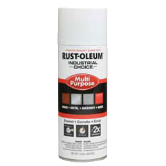 Rust-Oleum Spray Paint, Industrial Choice, Various Colors, Case of 6 cans